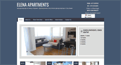 Desktop Screenshot of elenaflats.com